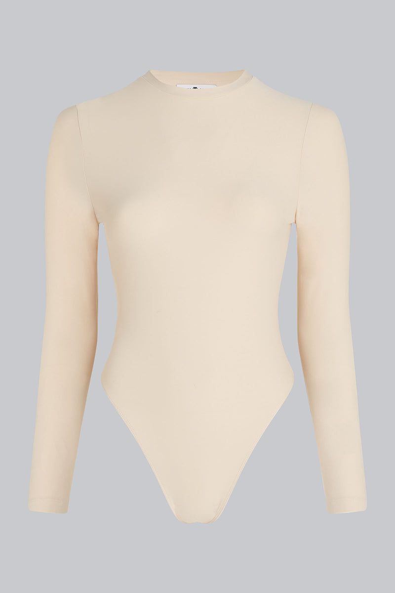 CLEO Long Sleeve Bodysuit Cream