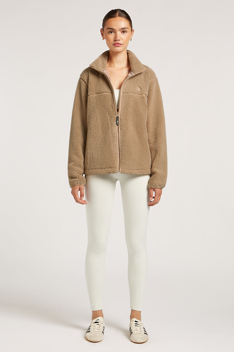 JUDE Jacket - Tan Heavyweight Fleece | 4TH ARQ