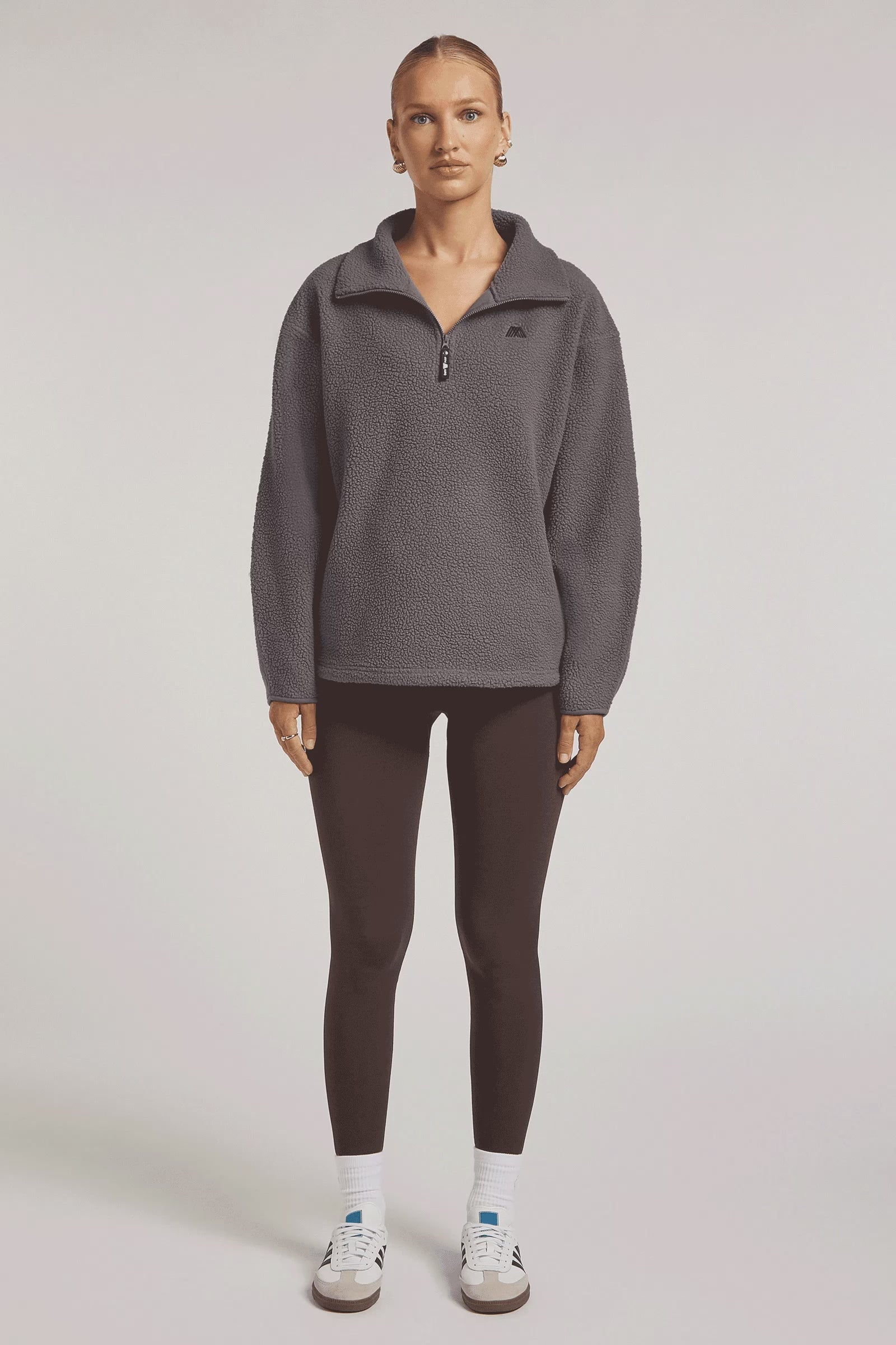 ALIX Half-Zip Muted Mauve | 4TH ARQ