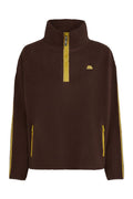 MADDOX Fleece Half-Zip Cacao