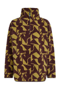 LENNOX Half-Zip Geo Print Cacao