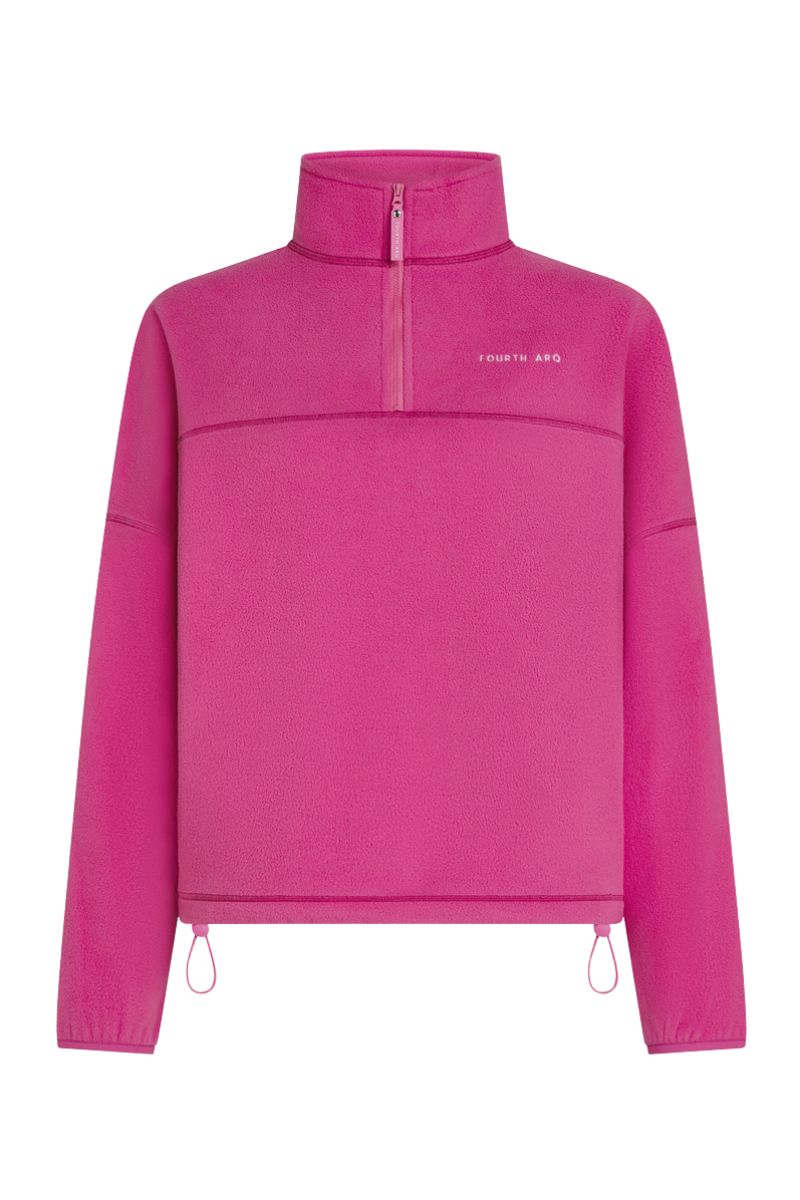 MADDOX Fleece Half-Zip True Leo | 4TH ARQ