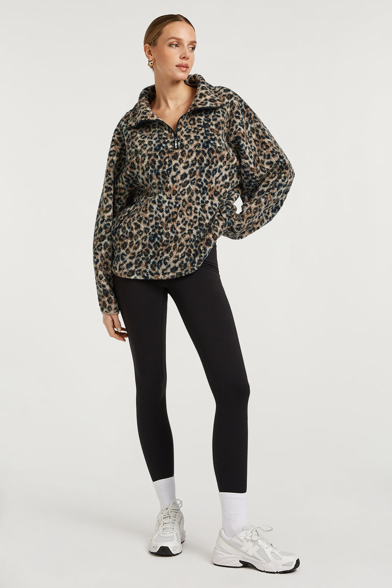 ALIX Half-Zip True Leo