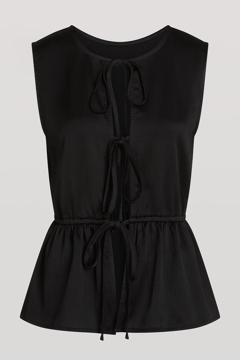 ARIA Co-ord Top Black