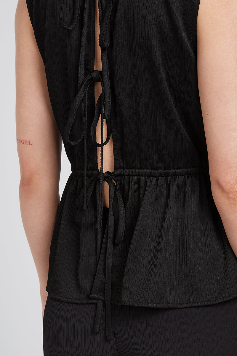 ARIA Co-ord Top Black