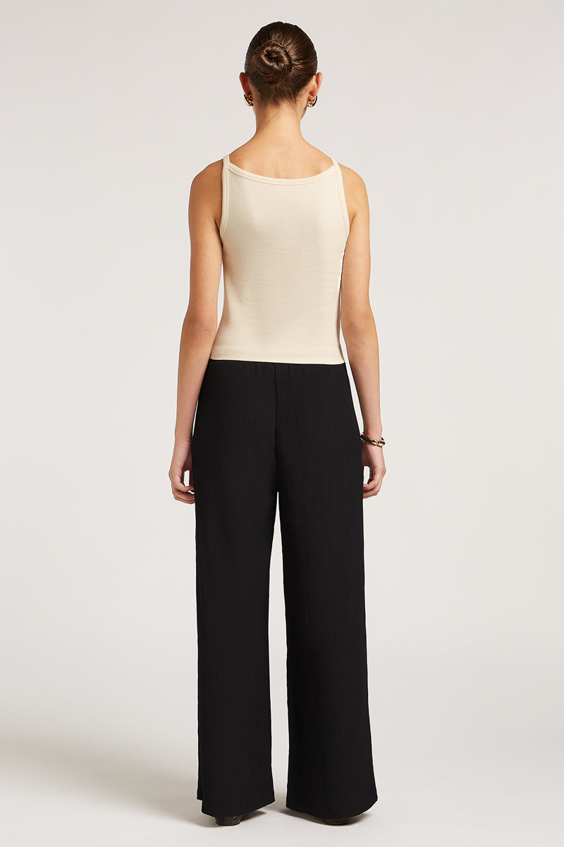 FREYA Ribbed Tank Top Cream