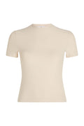 AMBER Short Sleeve T-Shirt Cream