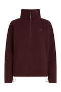 ALIX Half-Zip Dark Cherry