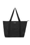 Nylon Puffer Tote Black