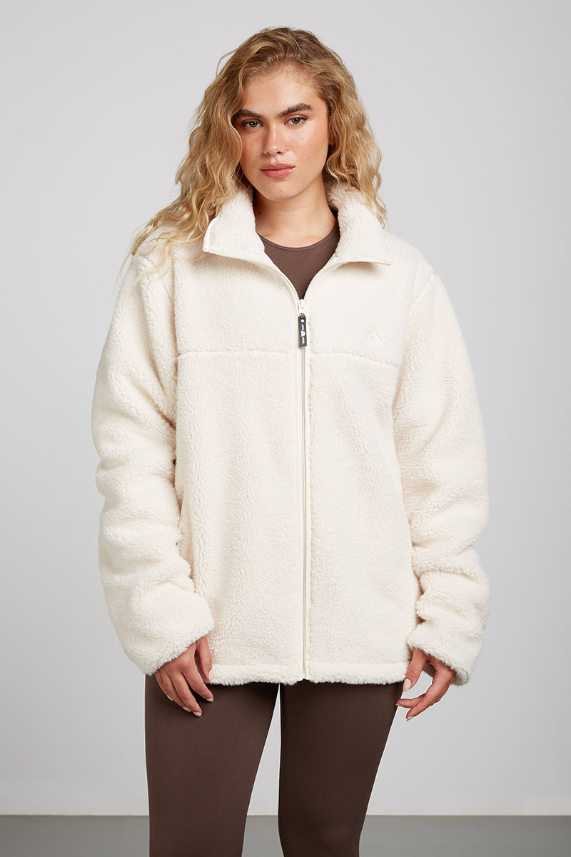 JUDE Fleece Jacket Cream