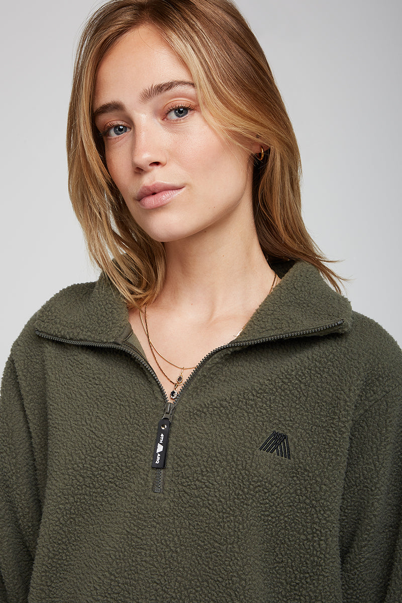 LENNOX Half-Zip Hunter Green