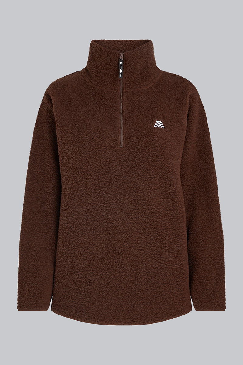 LENNOX Half-Zip Brown | 4TH ARQ