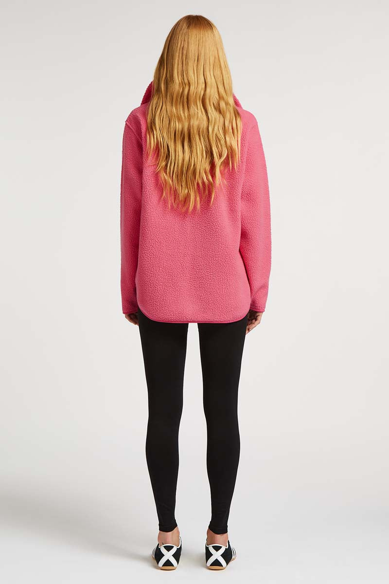 LENNOX Half-Zip Candy Pink