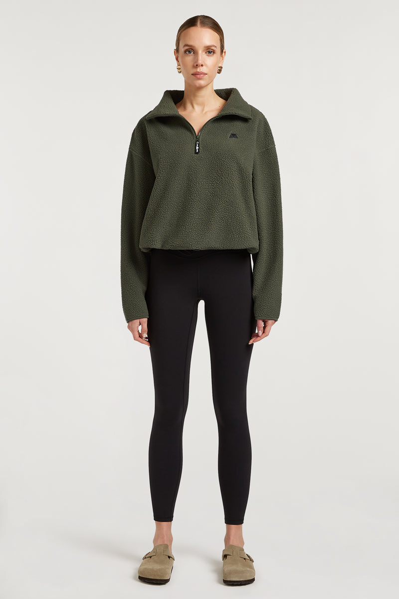 PHOENIX Half-Zip Hunter Green – 4TH ARQ