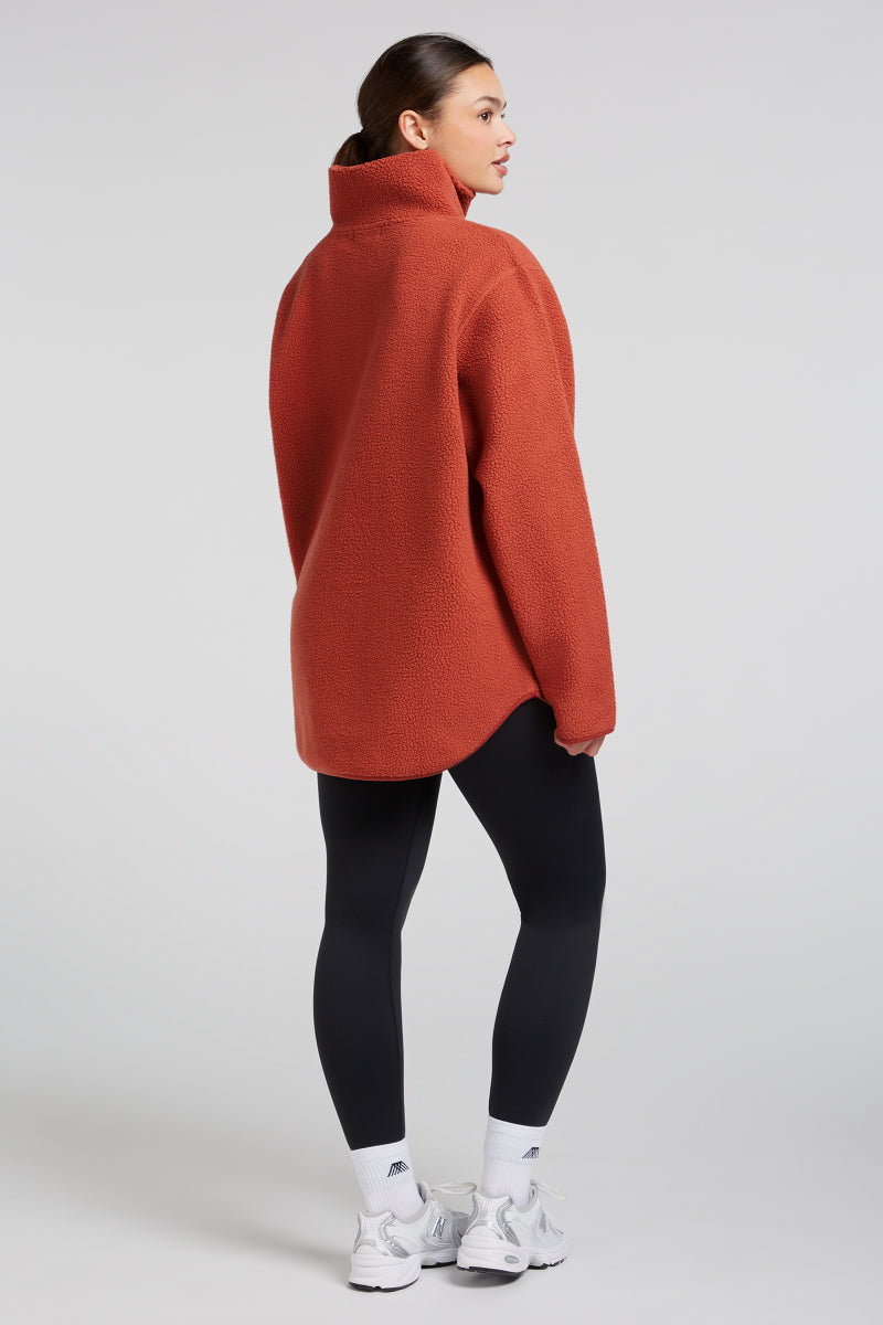 LENNOX Half-Zip Cinnamon – 4TH ARQ