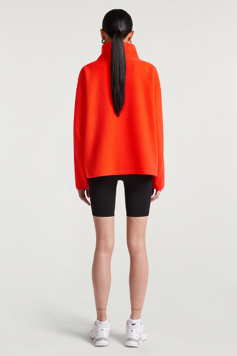 MADDOX Fleece Half-Zip Mandarin | 4TH ARQ