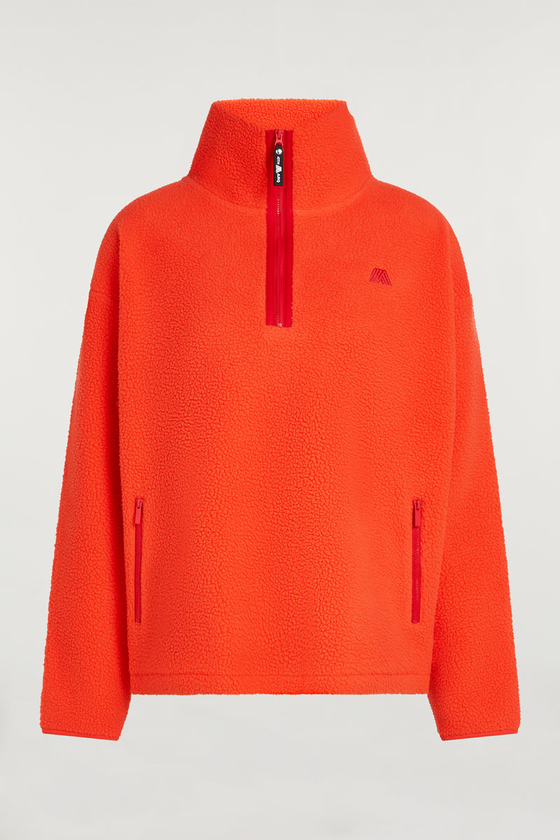 MADDOX Fleece Half-Zip Mandarin