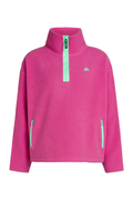 MADDOX Fleece Half-Zip Hotshot Pink