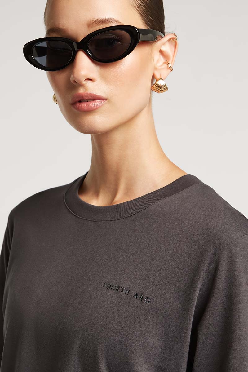 PARKER Crew Neck T-Shirt Phantom