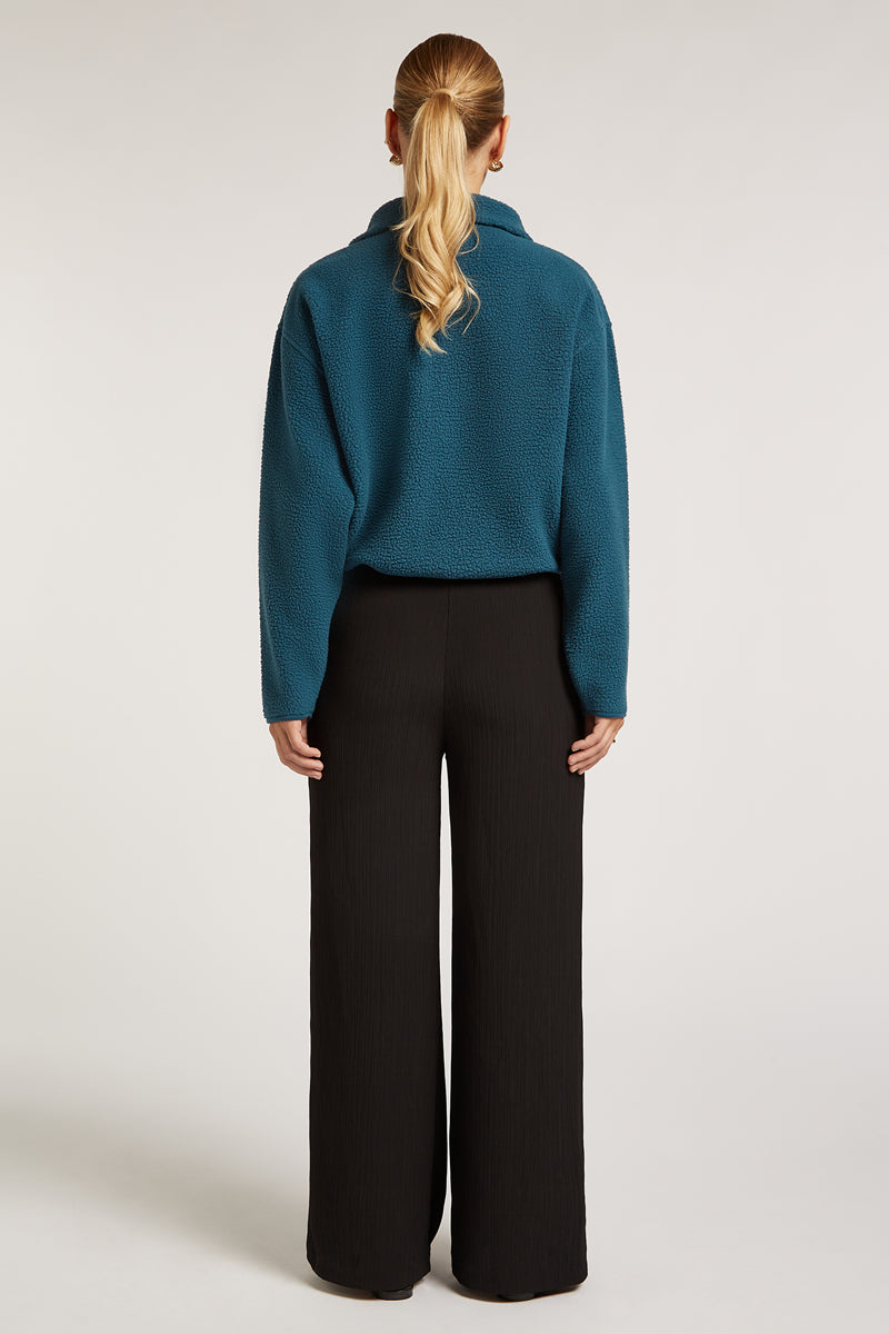 PHOENIX Half-Zip Midnight Teal