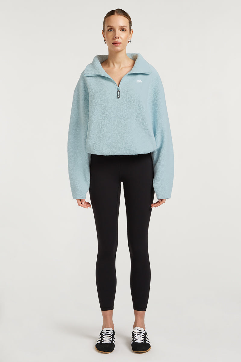 ALIX Half-Zip Breeze Blue