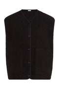 EMMY Borg Fleece Gilet Black