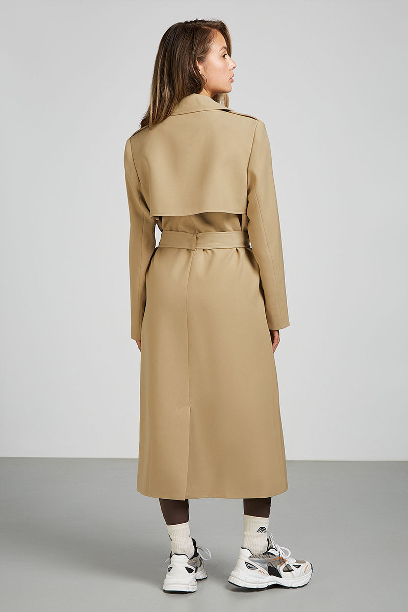 AIKO Trench Coat Sand