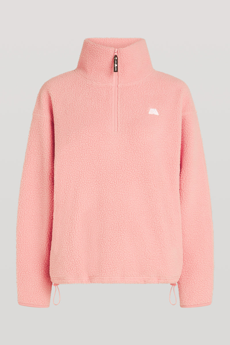ALIX Half-Zip Ballerina Pink