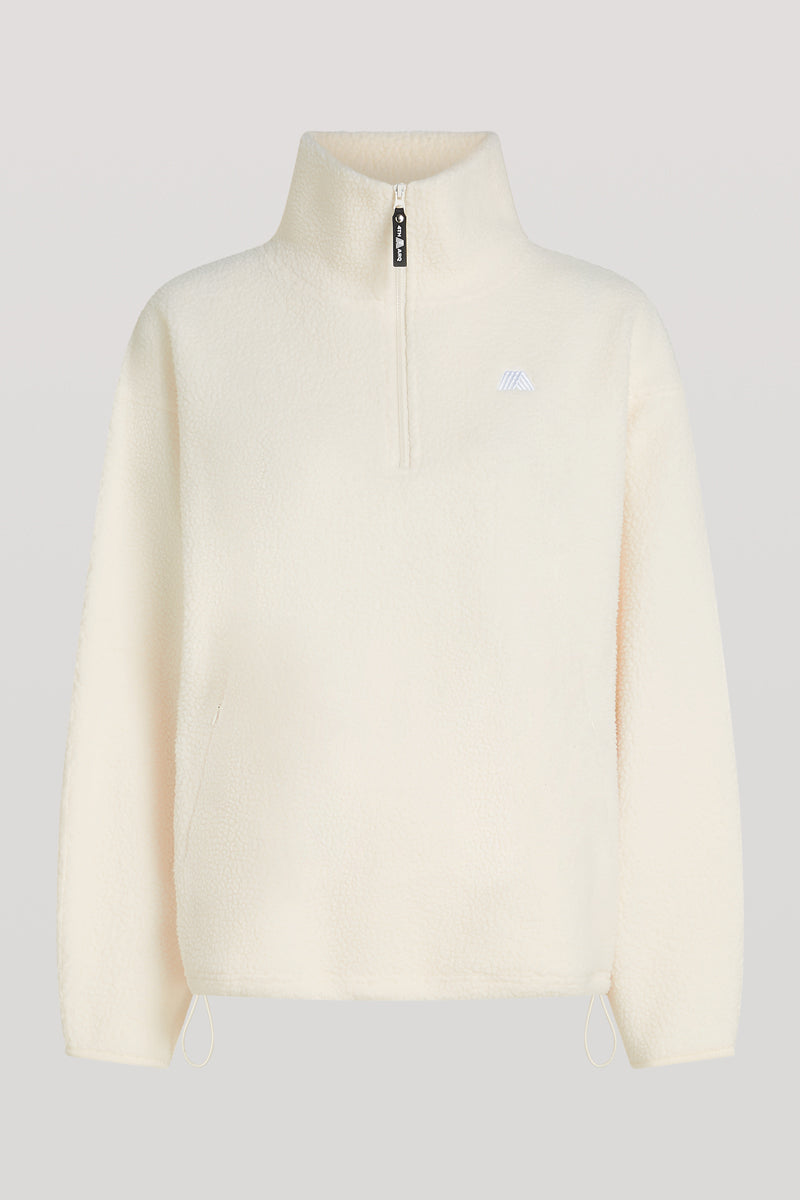 ALIX Half-Zip Cream | 4TH ARQ