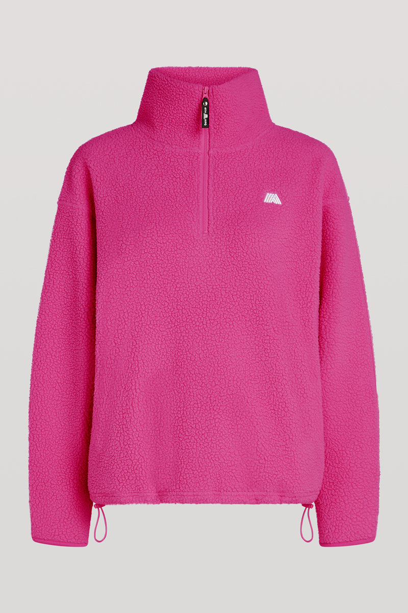 ALIX Half-Zip Hotshot Pink