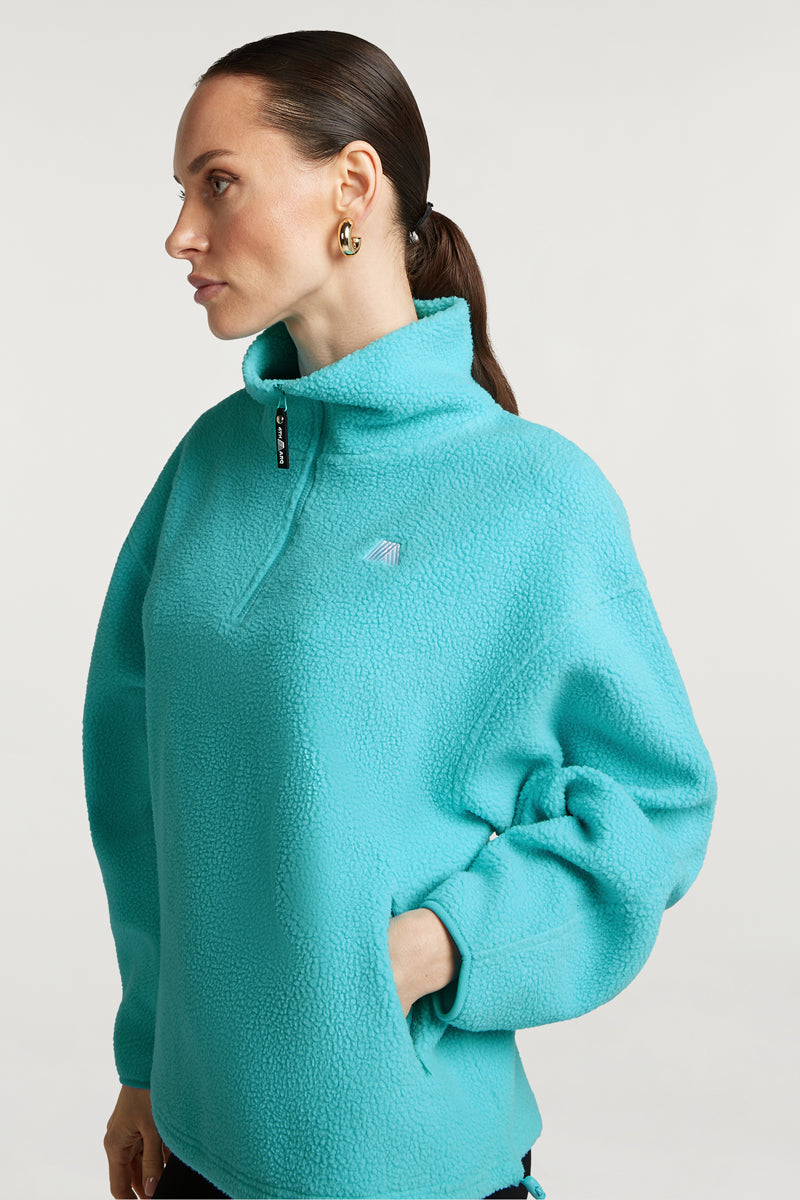 ALIX Half-Zip Lagoon Blue