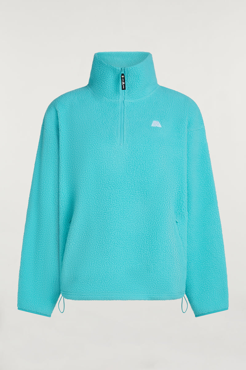 ALIX Half-Zip Lagoon Blue