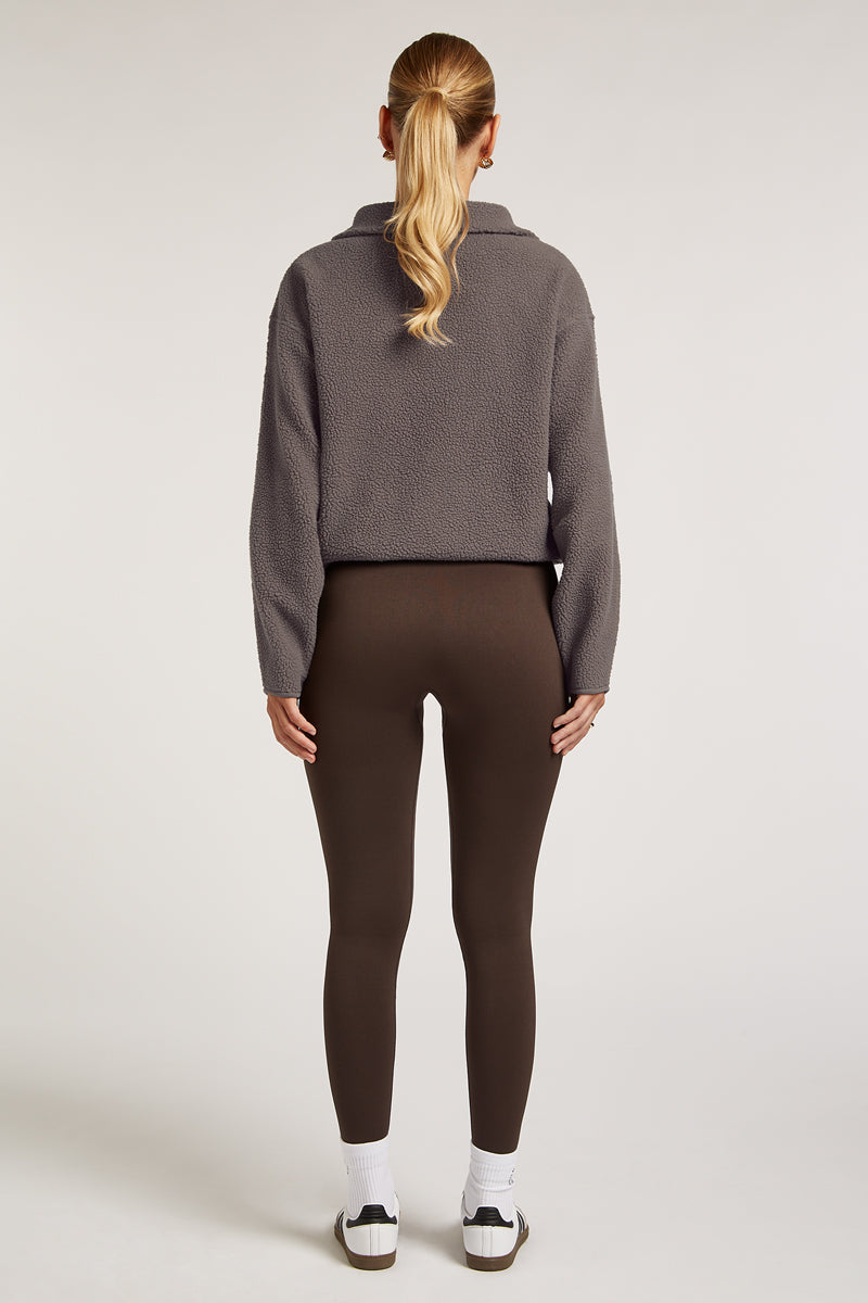 ALIX Half-Zip Muted Mauve | 4TH ARQ