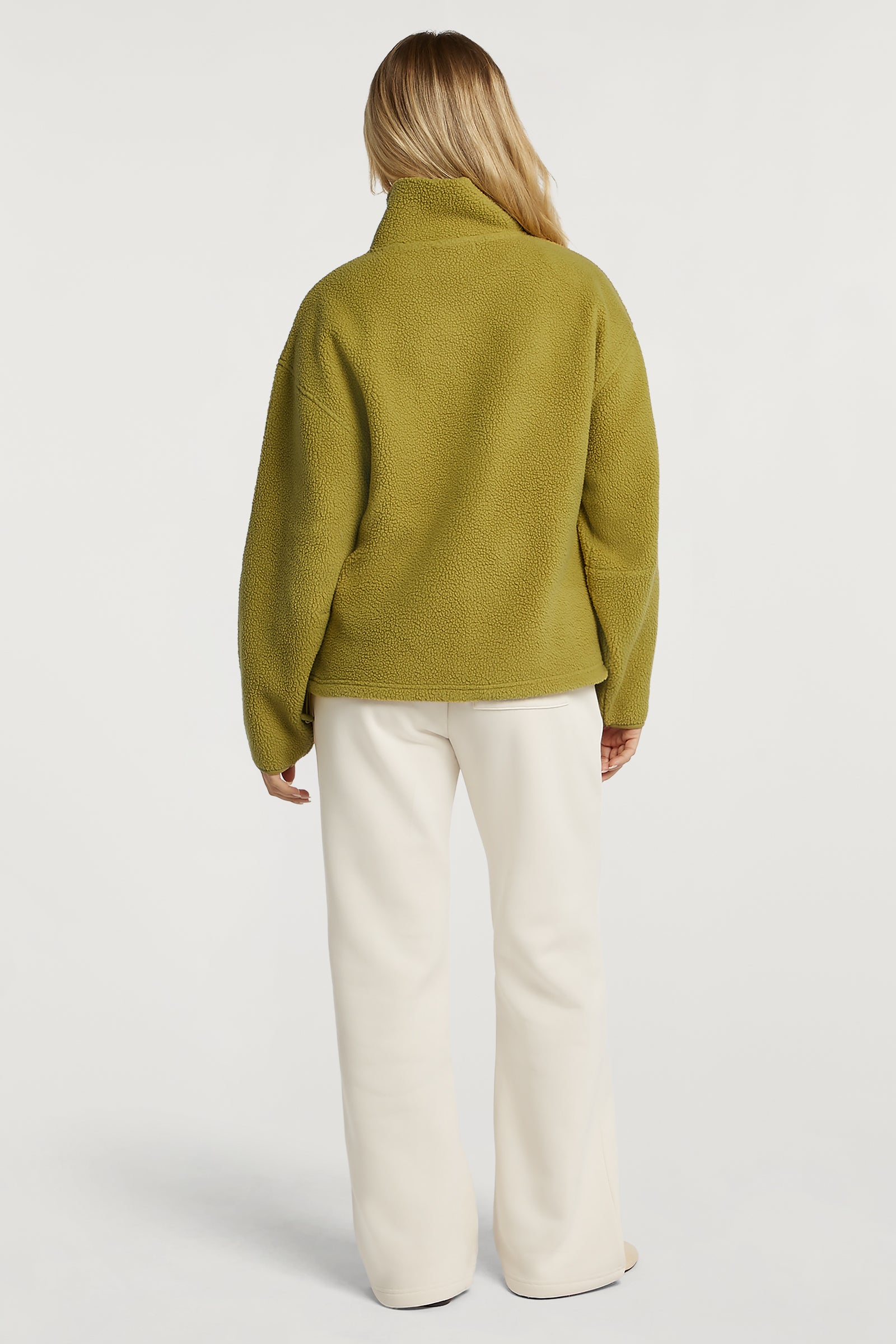ALIX Half-Zip Soft Olive