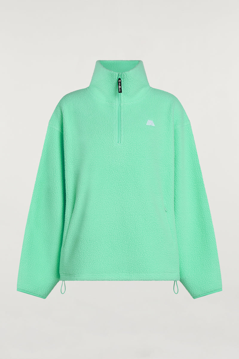 ALIX Half-Zip Sourpop Green