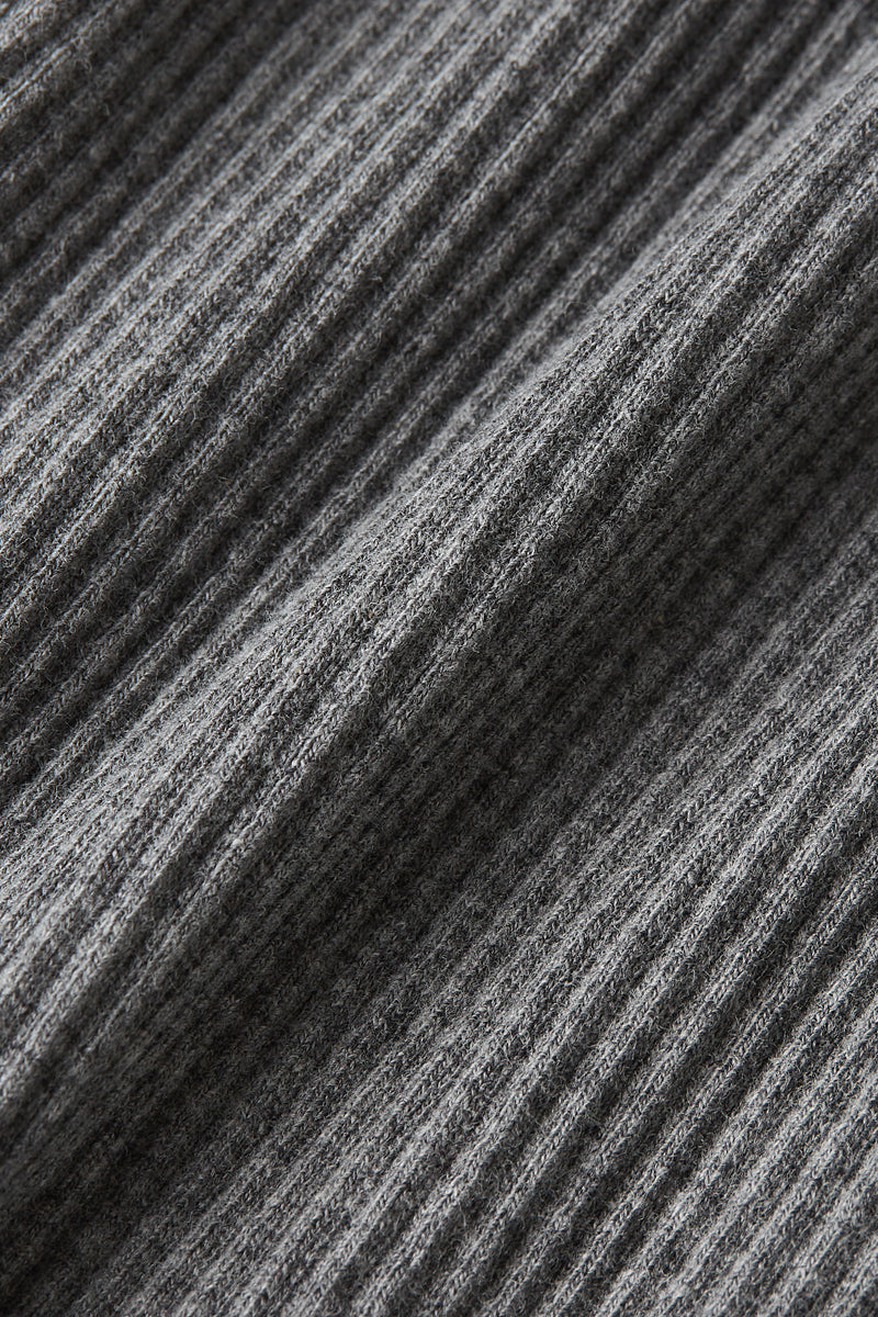 ALMA Ribbed Joggers Grey