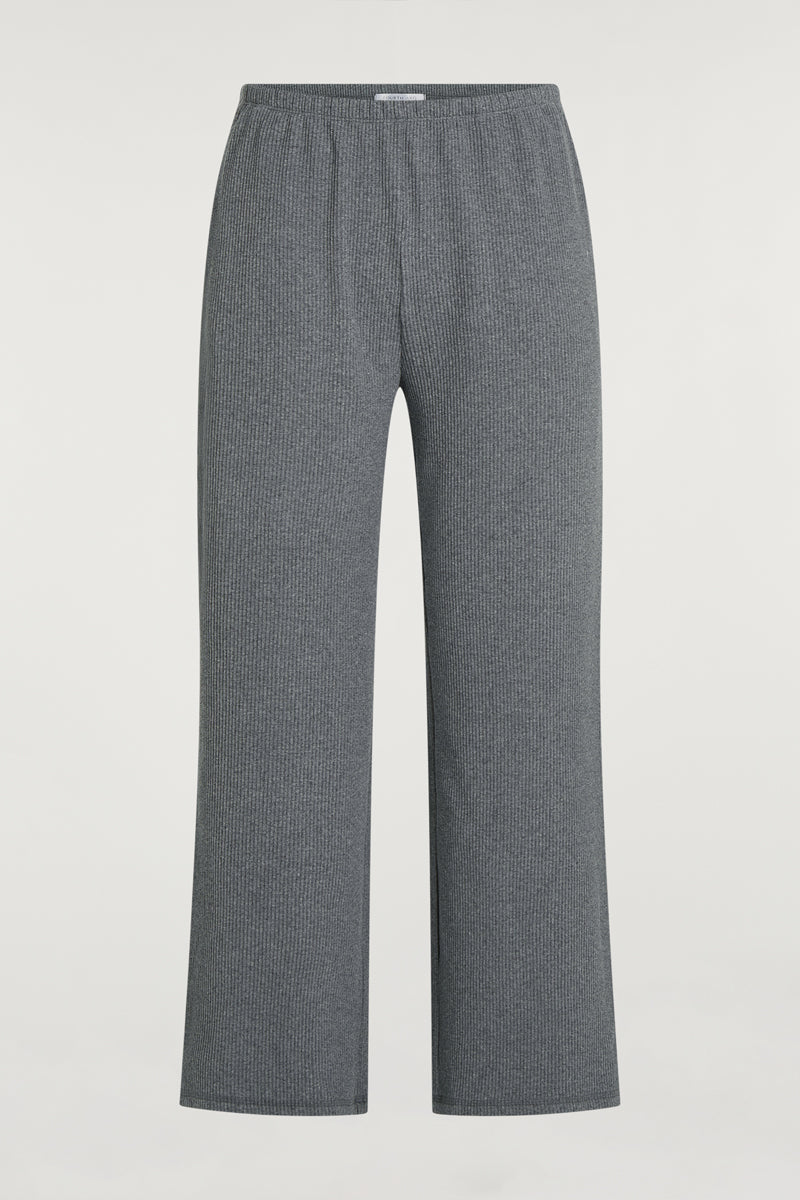 ALMA Ribbed Joggers Grey