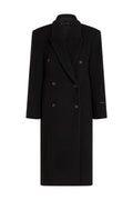 CHARLIE Wool Overcoat Black