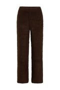 COCO Boucle Knit Joggers Dark Chocolate