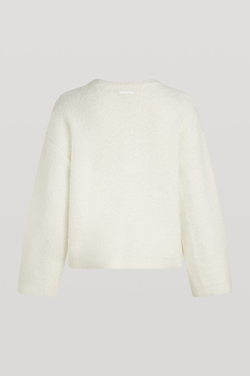 COCO Boucle Knit Sweater Cream