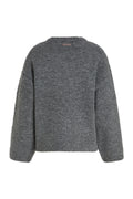 COCO Boucle Knit Sweater Grey
