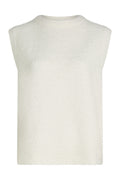 COCO Boucle Knit Vest Cream