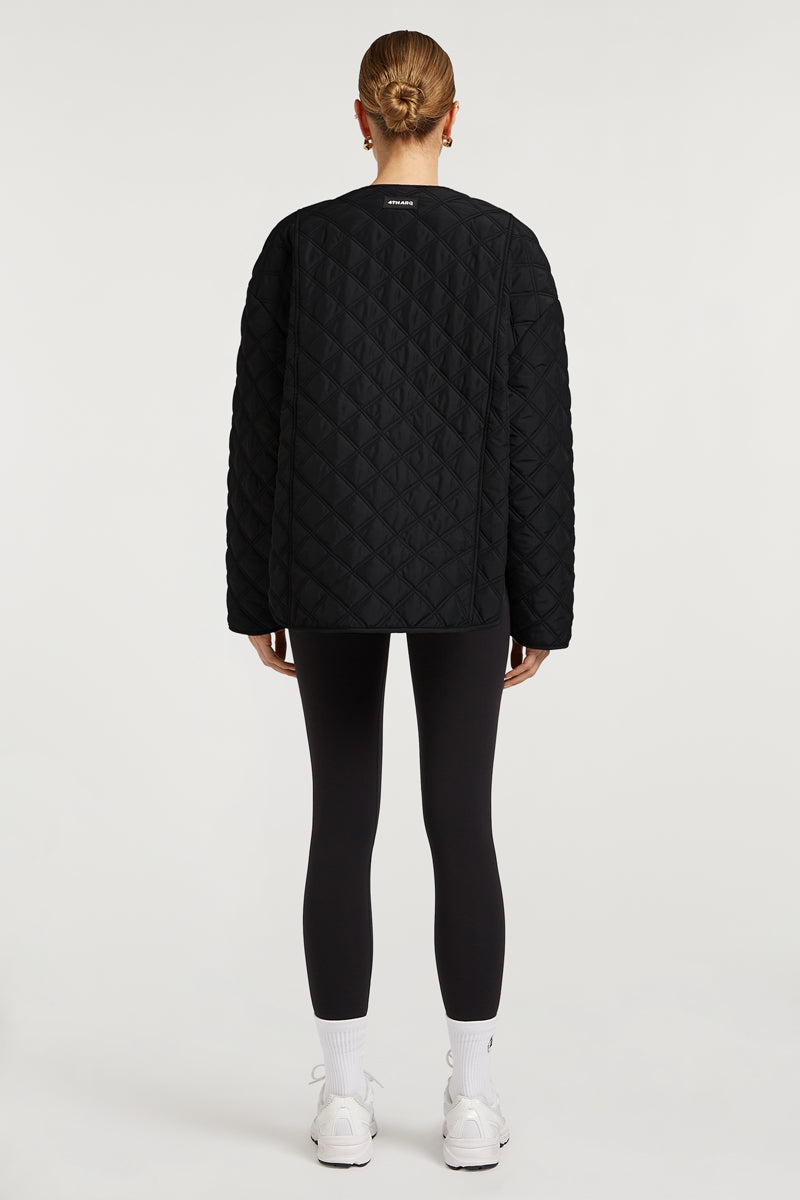 COLE Quilted Jacket Black