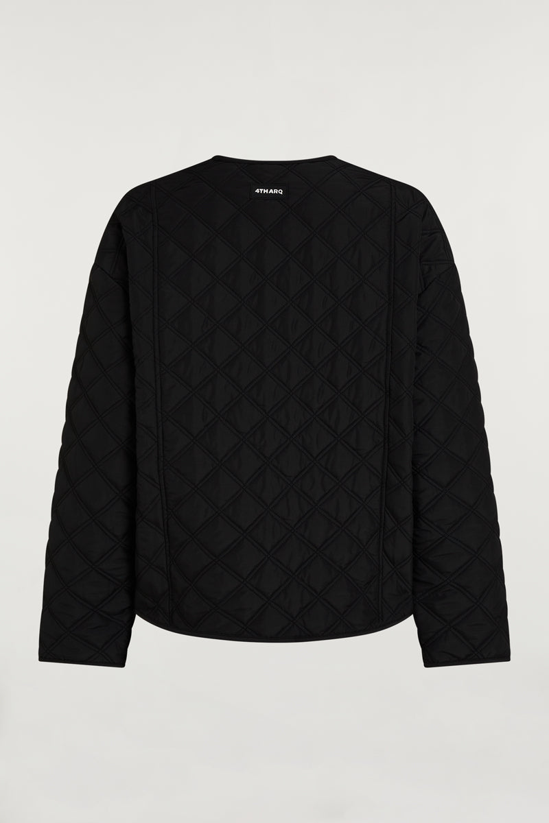 COLE Quilted Jacket Black