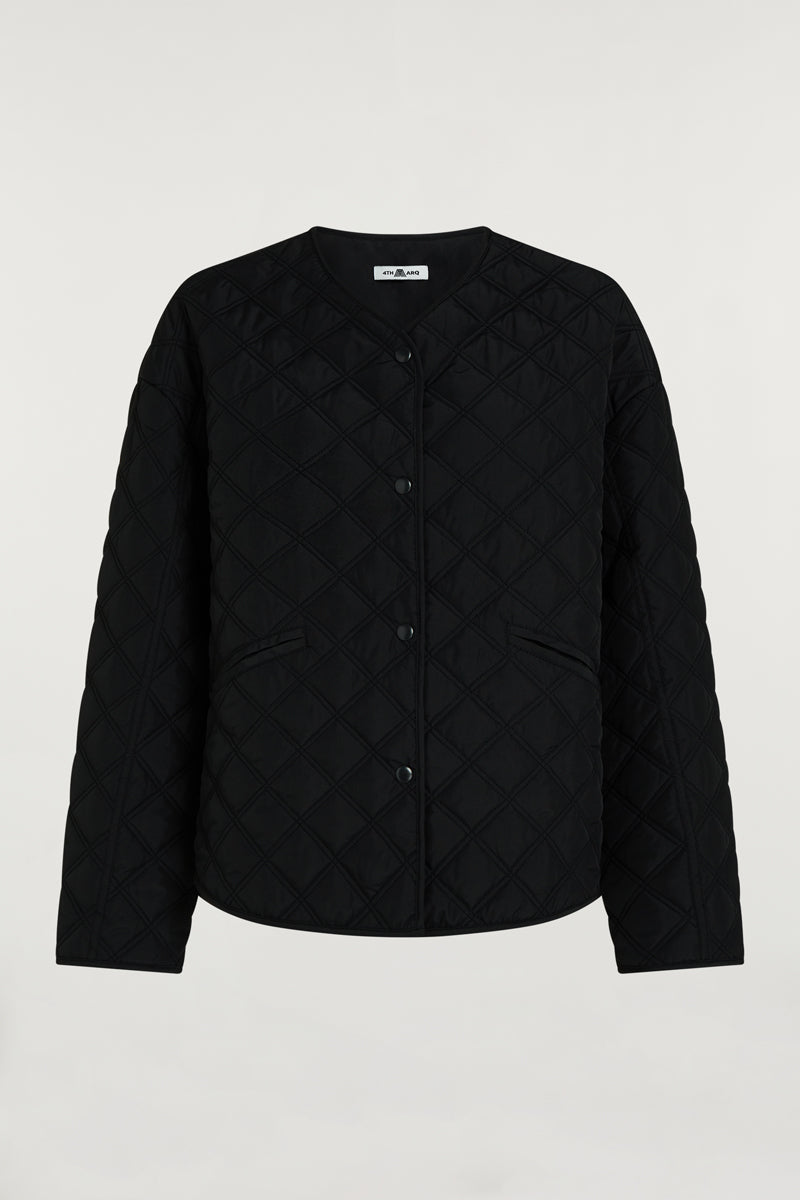COLE Quilted Jacket Black