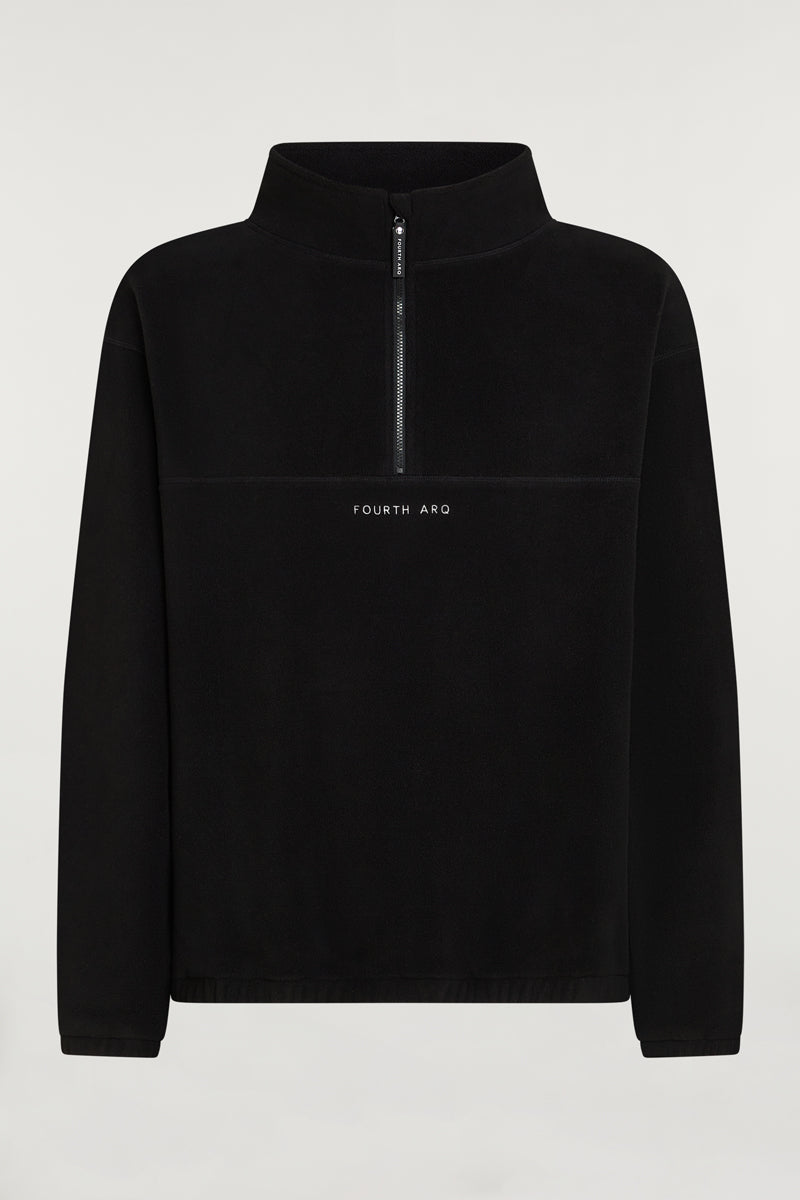 DEVAN Men's 'Cloud' Half-Zip Black