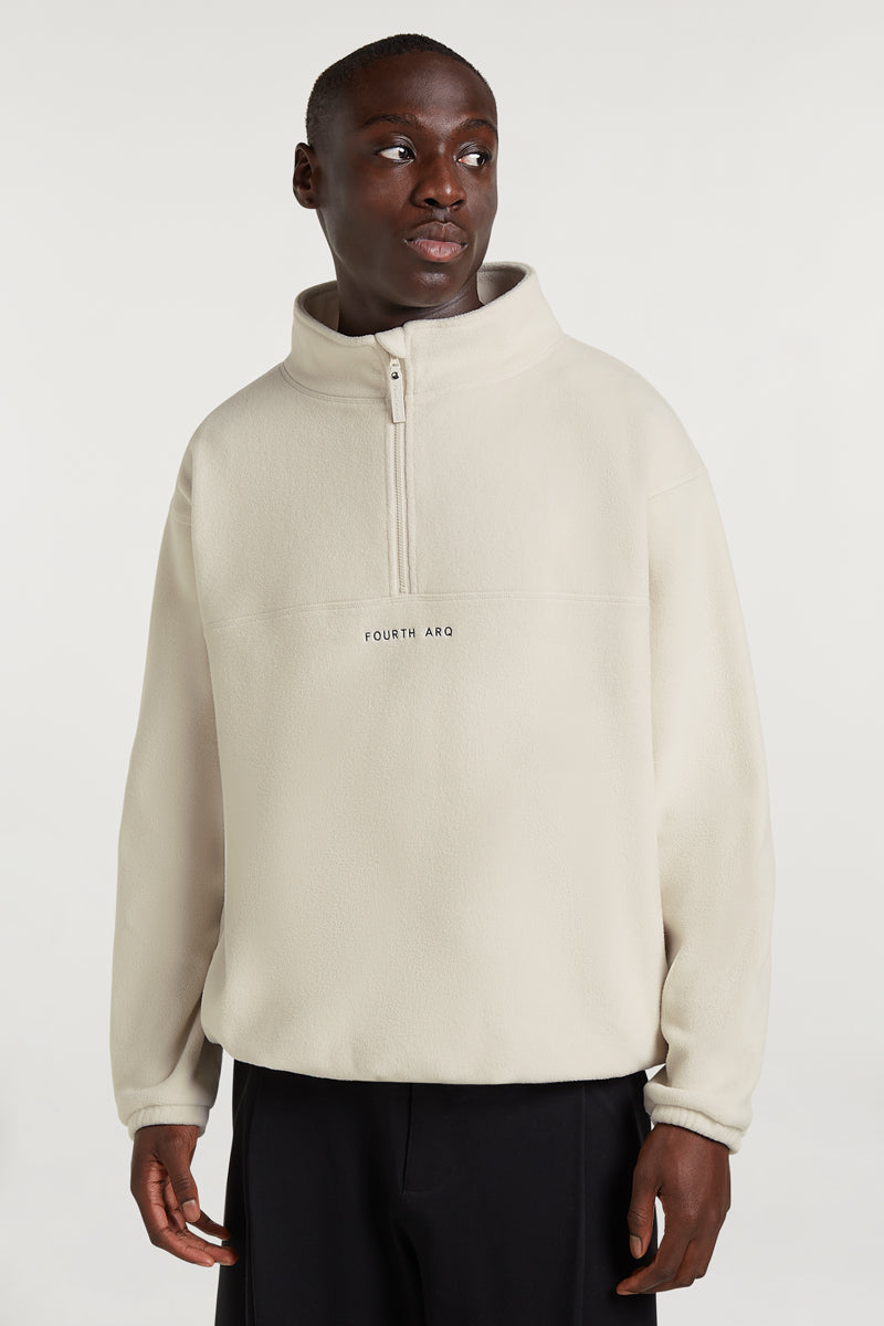 DEVAN Men's 'Cloud' Half-Zip Pebble