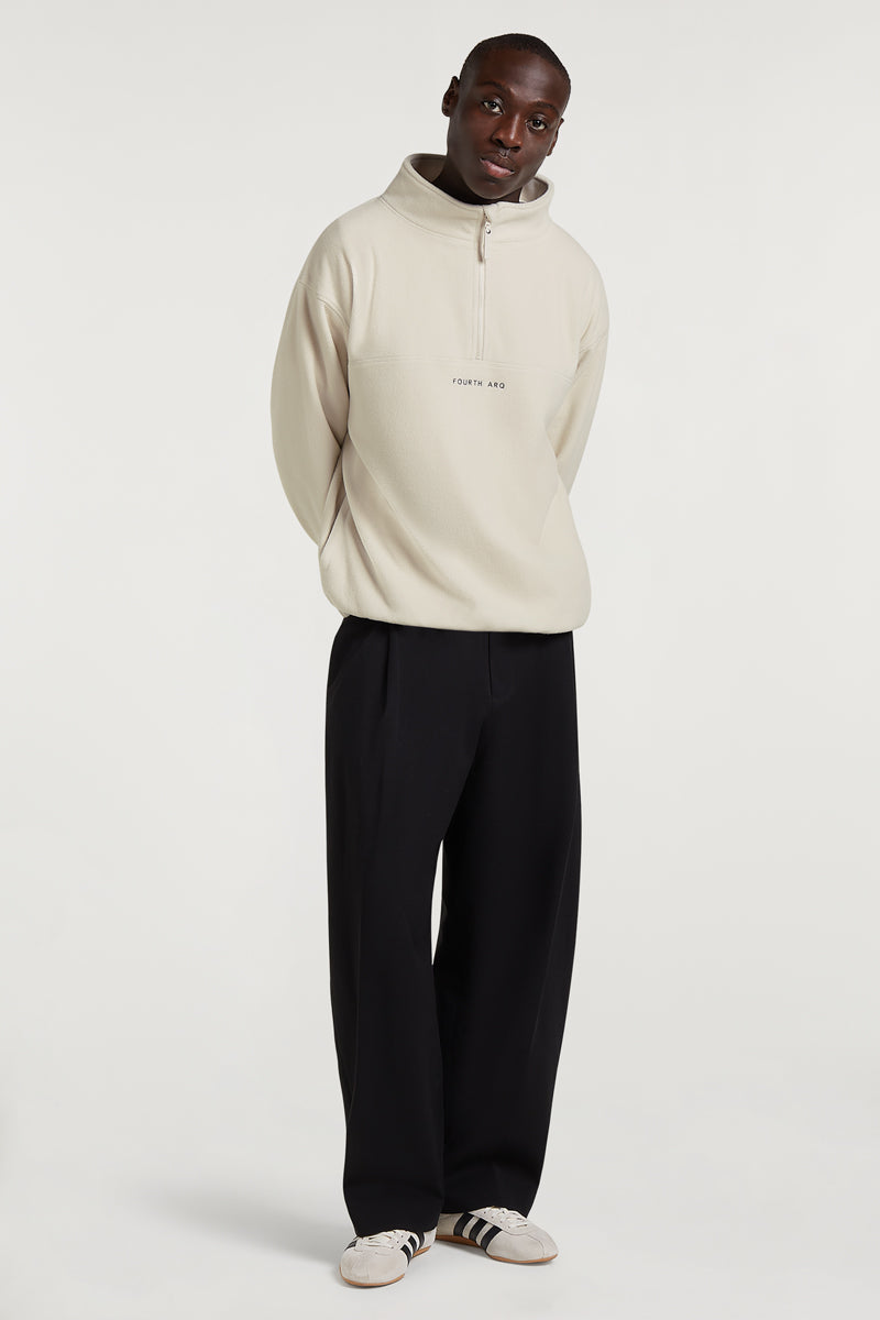 DEVAN Men's 'Cloud' Half-Zip Pebble