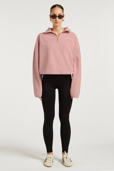 DEVAN 'Cloud' Half-Zip Ballerina Pink | 4TH ARQ