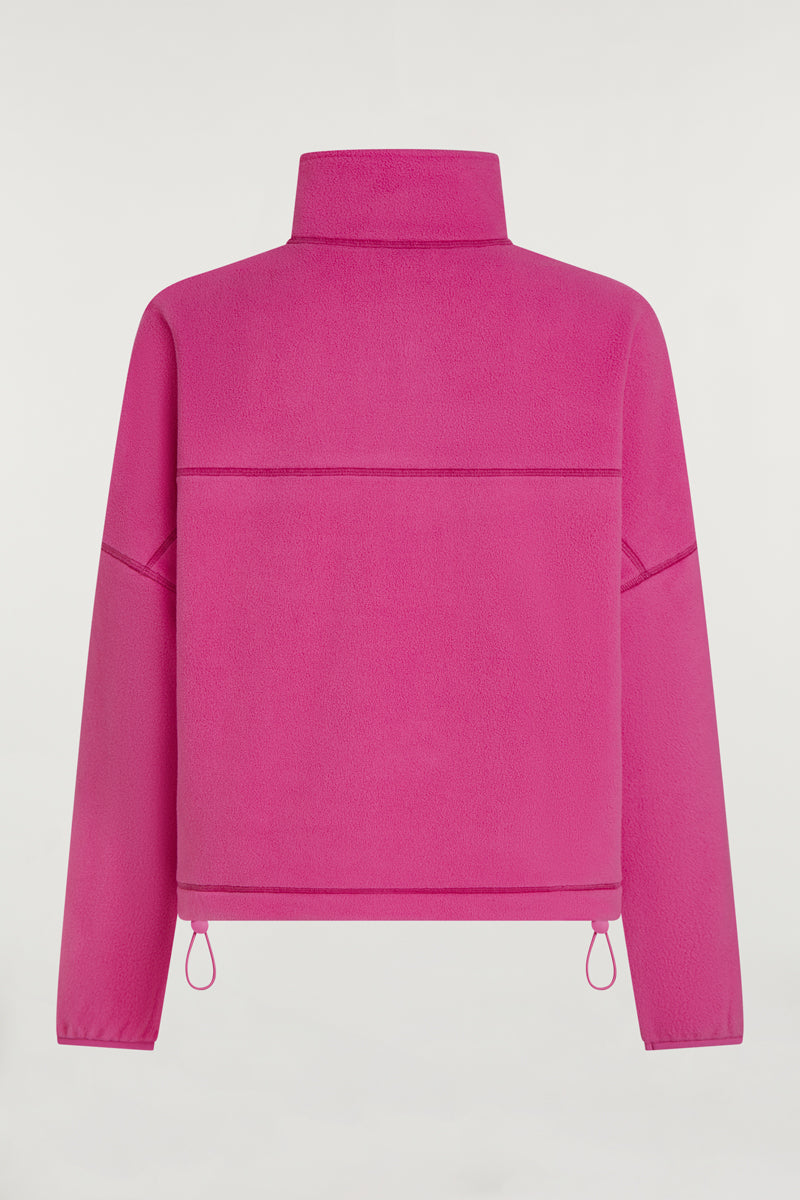 DEVAN 'Cloud' Half-Zip Hotshot Pink